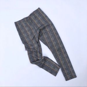 Zara Girls Plaid Leggings